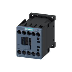 CONTACTOR SIRIUS 3RT2016 S00 3HP 220V, 5HP 440V, 9A BOBINA 24V DC 1NA