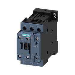 CONTACTOR SIRIUS 3RT2025 S0 5HP 220V, 10HP 440V, 17A BOBINA 24V DC 1NA+1NC