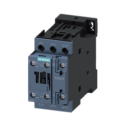 CONTACTOR SIRIUS 3RT2028 S0 10HP 220V, 25HP 440V, 38A BOBINA 24V DC 1NA+1NC