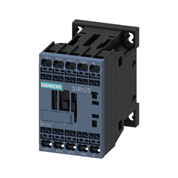 CONTACTOR SIRIUS 3RT2016 S00 3HP 220V, 5HP 440V, 9A BOBINA 24V AC 1NA