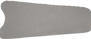 MULETON POLIESTER "MOD. 28" 1350x520x340mm espes. 9mm