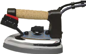 PLANCHA ELECTROVAPOR LEMM Kg. 1,700 (BASE NEGRA)