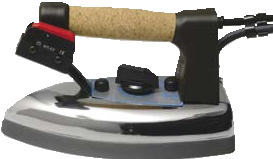 PLANCHA ELECTROVAPOR MAXI LEMM Kg. 2 (BASE NEGRA)