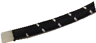 TUBO DE SILICONA REVESTIDO Ø 5x10mm