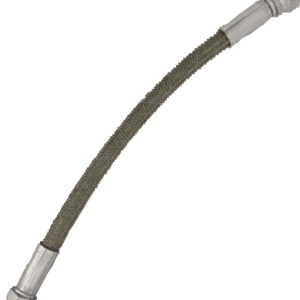 TUBO FLEXIBLE PTFE Ø 10mm REVESTIDO INOX L=1000mm M.F. 3/8"