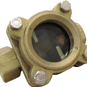INDICADOR DE PASO CONDENSADO 1" EN BRONCE CON TORNILLO