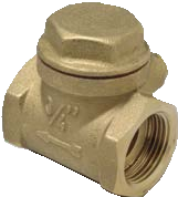 VALVULA DE RETENCION A CLAPET 1"