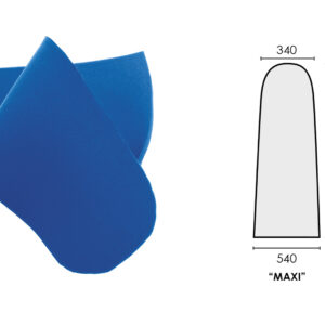 ESPUMA POLIESTER MOD. "MAXI" 1300x540x340mm espes. 10mm