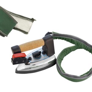 FUNDA AISLANTE VERDE CON CIERRE CUBRE CABLE-TUBO L=800mm