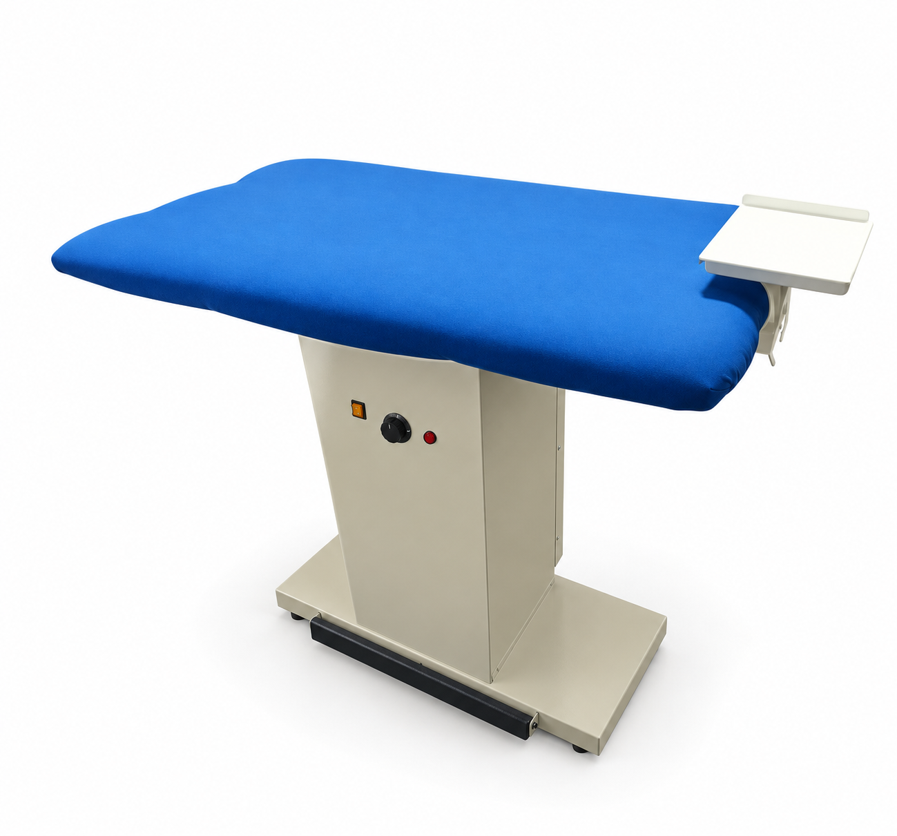 Mesa de planchado industrial rectangular con vacío y temperatura regulable MecaM