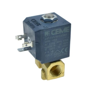 ELECTROVALVULA VAPOR CEME 1/4" 230V (6612) Ø 2mm