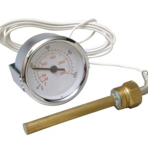 TELETERMOMETRO CON SONDA 1/2" 0-120°C