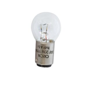 BOMBILLA PARA FARO DESTILADOR 2C W. 20 conexion baioneta 24V (viejo modelo)