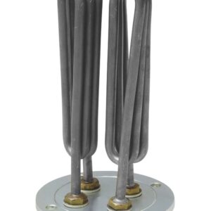 RESISTENCIA CON BRIDA Ø 120mm 4 FOROS W. 3000 STIROVAP L=160mm Øf 9mm I=102mm