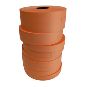CINTA "FIBERTAG" espes. 12mm NARANJA (12 pz)