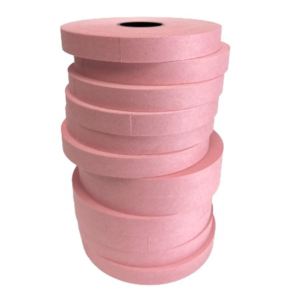 CINTA "FIBERTAG" espes. 12mm ROSA (12 pz)