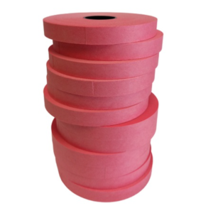 CINTA "FIBERTAG" espes. 12mm ROJO (12 pz)