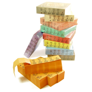 NUMEROS PARA MARCAJE DE PRENDAS NARANJA
