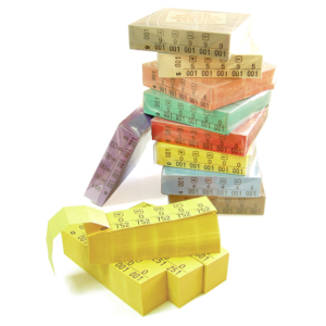 NUMEROS PARA MARCAJE DE PRENDAS AMARILLO