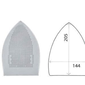 NAOMOTO HLS 600 PLANTILLA EN PTFE Y ALUMINIO