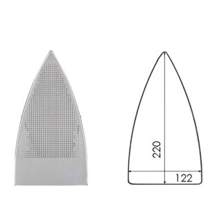POLTI PLANTILLA EN PTFE Y ALUMINIO