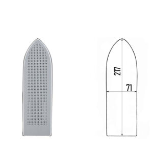AFV2 PLANTILLA EN PTFE Y ALUMINIO